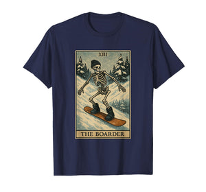 Snowboarder Tarot Card Snowboarding Men Women Boarder T-Shirt