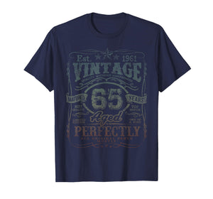 Vintage 1961 Limited Edition Shirt 65 Year Old 65th Birthday T-Shirt