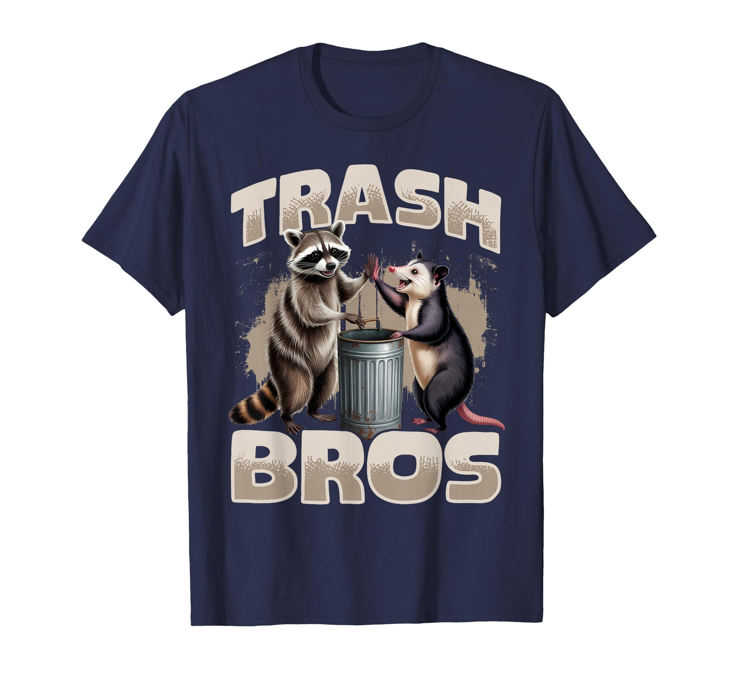 Funny Opossum and Raccoon T-Shirt