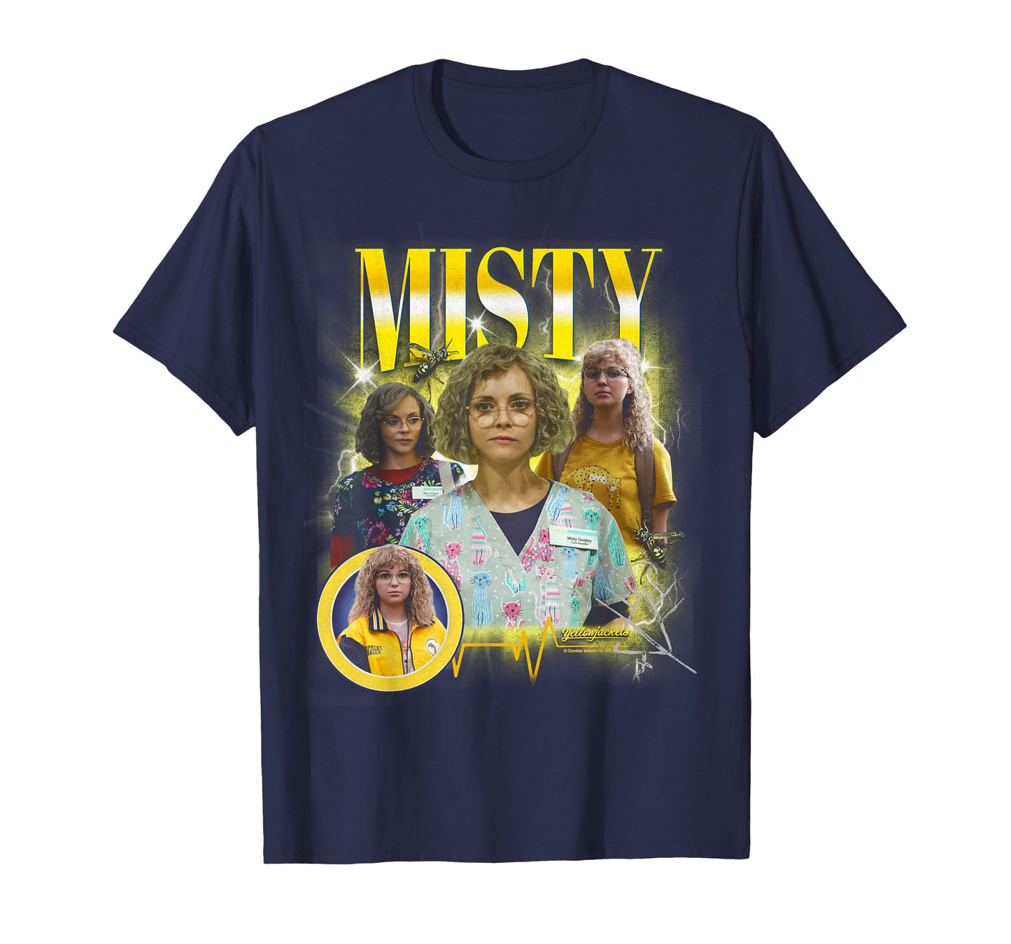 Yellowjackets Misty Heartthrob Officially Licensed T-Shirt