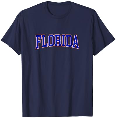 Florida - Throwback Design - Classic T-Shirt - T-Shirt | Navy