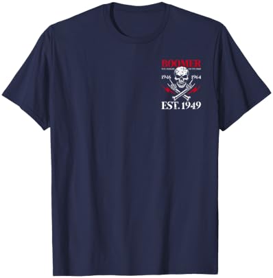 Boomer Generation Badass Before All You Sissies 1949 (2Side) T-Shirt - T-Shirt | Navy