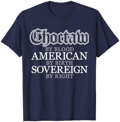 Choctaw Native American Indian T-Shirt - T-Shirt | Navy