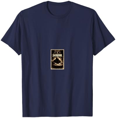 Vintage Retro 90s Sombr T-Shirt - T-Shirt | Navy