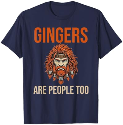 Shrinking Summer Gingers are People Too T-Shirt - T-Shirt | Navy