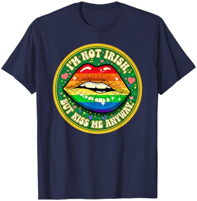 LGBT St. Patrick’s Day T-Shirt - T-Shirt | Navy