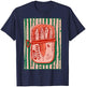Sardines Tinned Fish Retro Graphic Mediterranean Coastal T-Shirt - T-Shirt | Navy