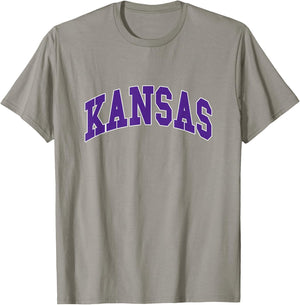 Kansas - Throwback Design - Classic T-Shirt - T-Shirt | Sand