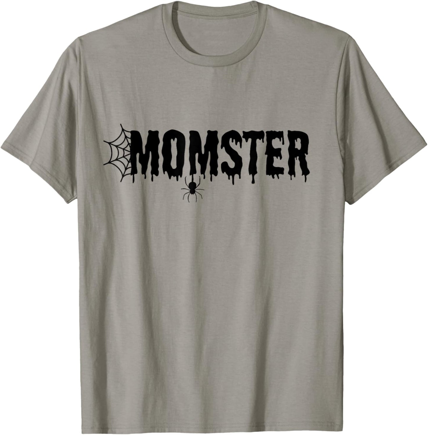 Momster Funny Halloween Shirt Mom Costume Family T-Shirt - T-Shirt | Sand
