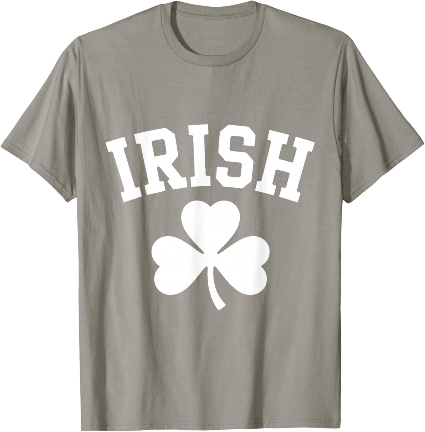 Irish Shamrock St Patricks Day Ireland Pride Green Design T-Shirt - T-Shirt | Sand