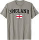 English Flag Men Women Kids England T-Shirt - T-Shirt | Sand