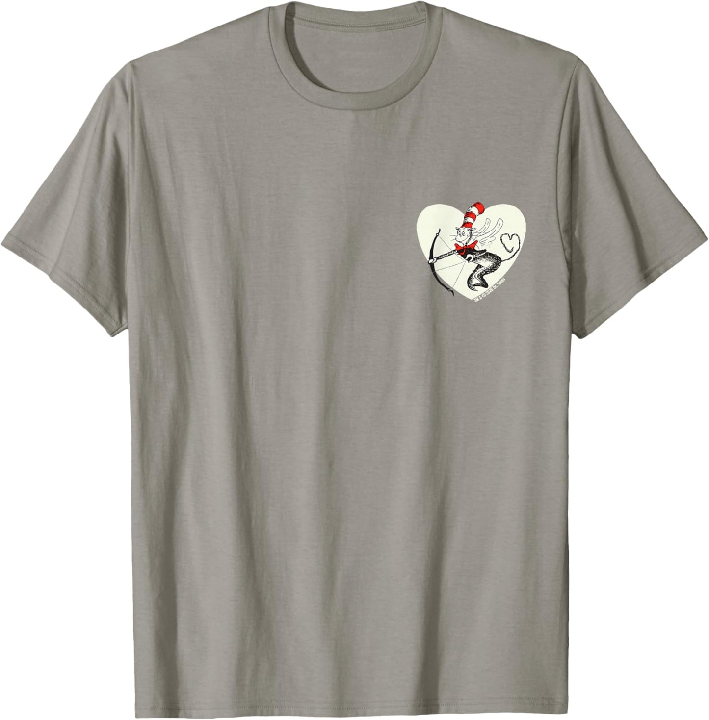 Dr. Seuss Cat in The Hat Love Officially Licensed T-Shirt - T-Shirt | Sand