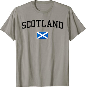 Scottish Flag Men Women Kids Scotland T-Shirt - T-Shirt | Sand