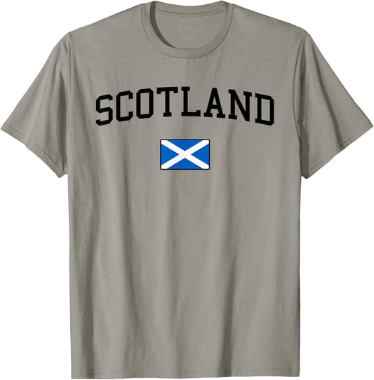 Scottish Flag Men Women Kids Scotland T-Shirt - T-Shirt | Sand