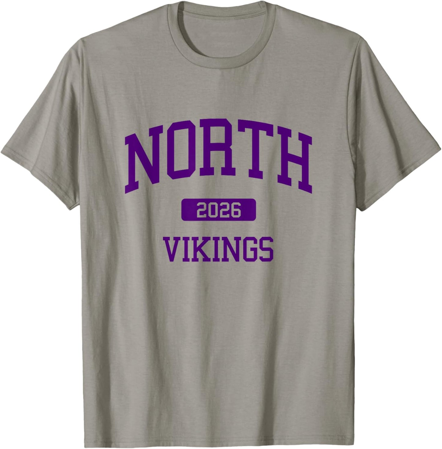 North High School Class of 2026 Denver CO T-Shirt - T-Shirt | Sand