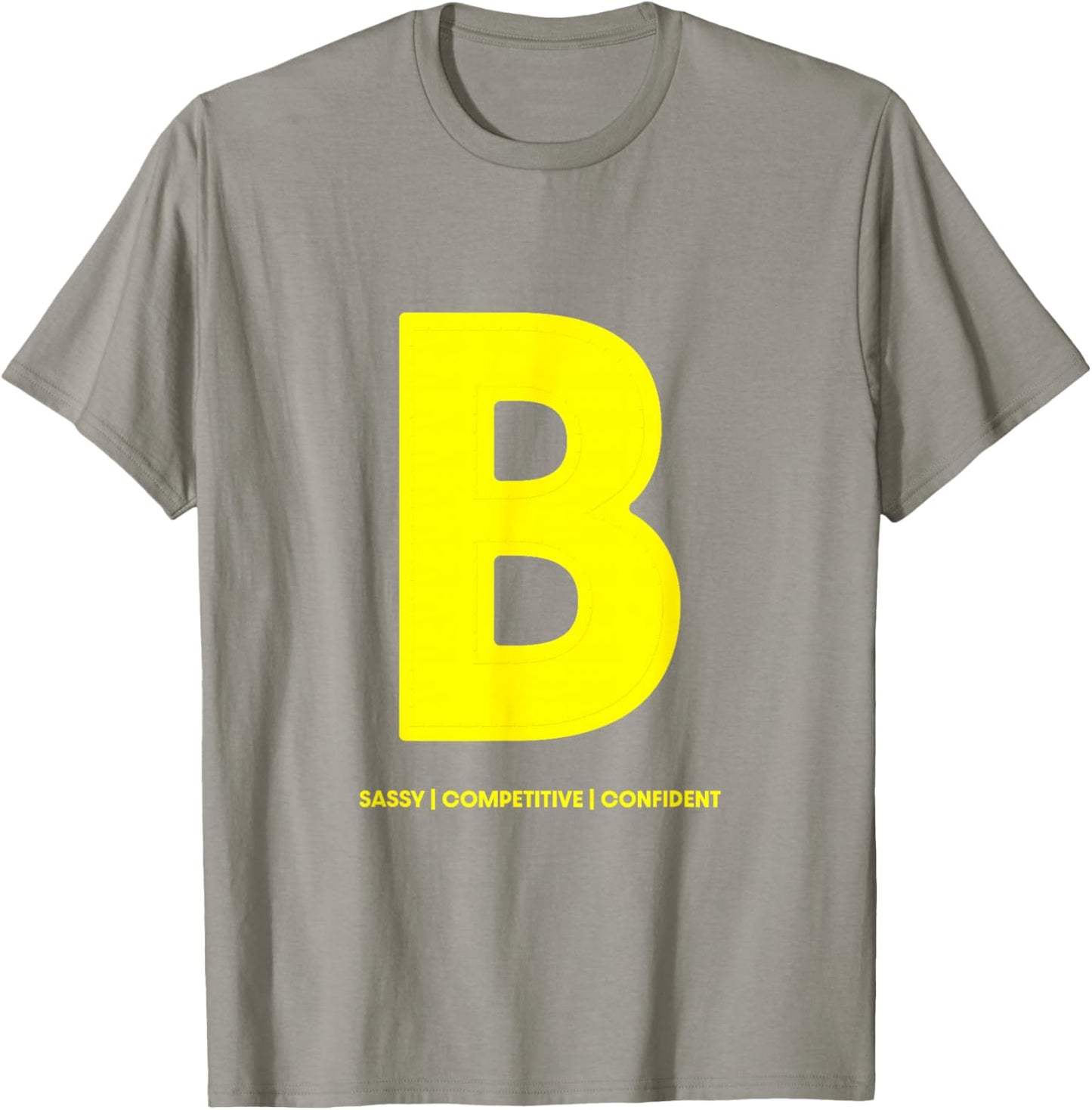 Chipmunks B for Brittany Letter Print Halloween Costume T-Shirt - T-Shirt | Sand