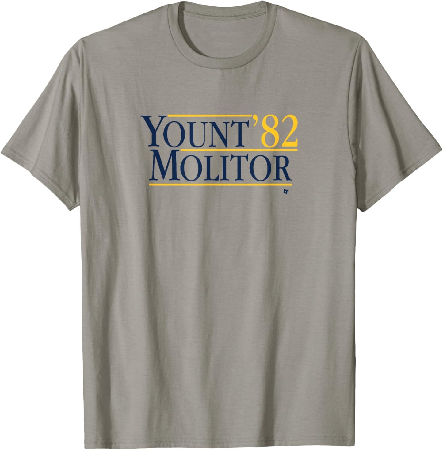 Yount-Molitor '82 - Milwaukee Baseball T-Shirt - T-Shirt | Sand