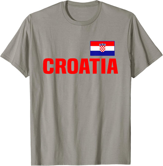 Croatia - Flag of Croatia - Classic T-Shirt - T-Shirt | Sand