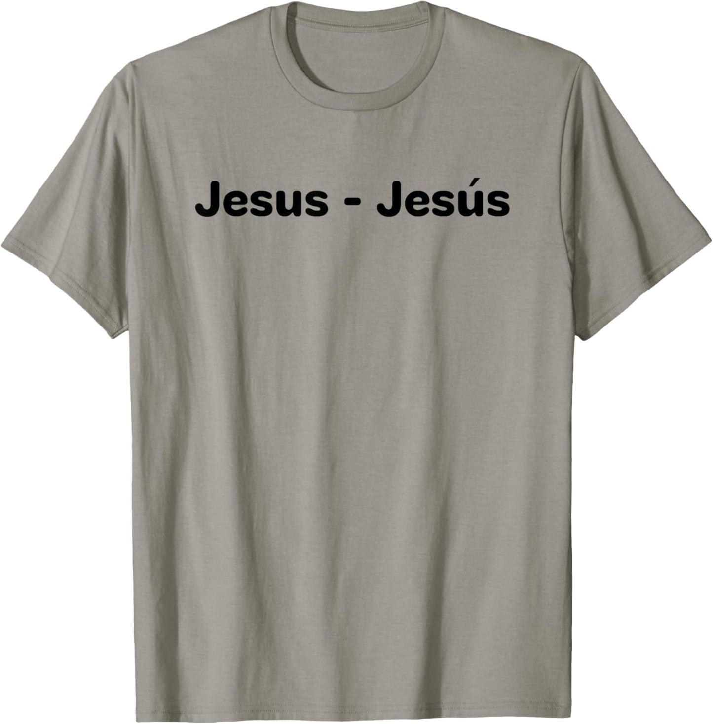 Jesus - Front and Back T-Shirt - T-Shirt | Sand