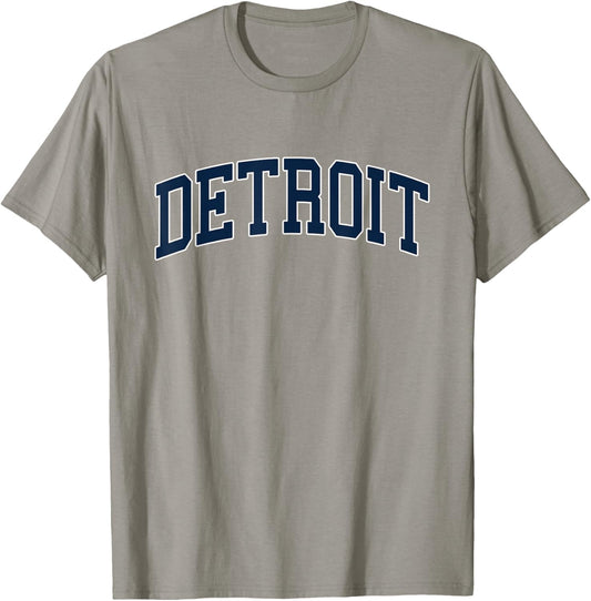 Detroit - Throwback Design - Classic T-Shirt - T-Shirt | Sand