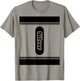 Silver Crayon Halloween Matching Costume Toddlers Kids T-Shirt - T-Shirt | Sand