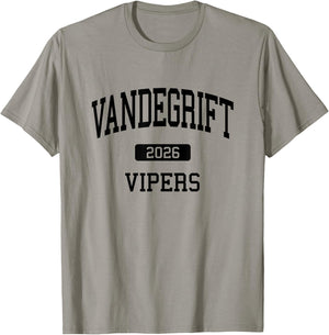 Vandegrift High School Class of 2026 Austin TX T-Shirt - T-Shirt | Sand