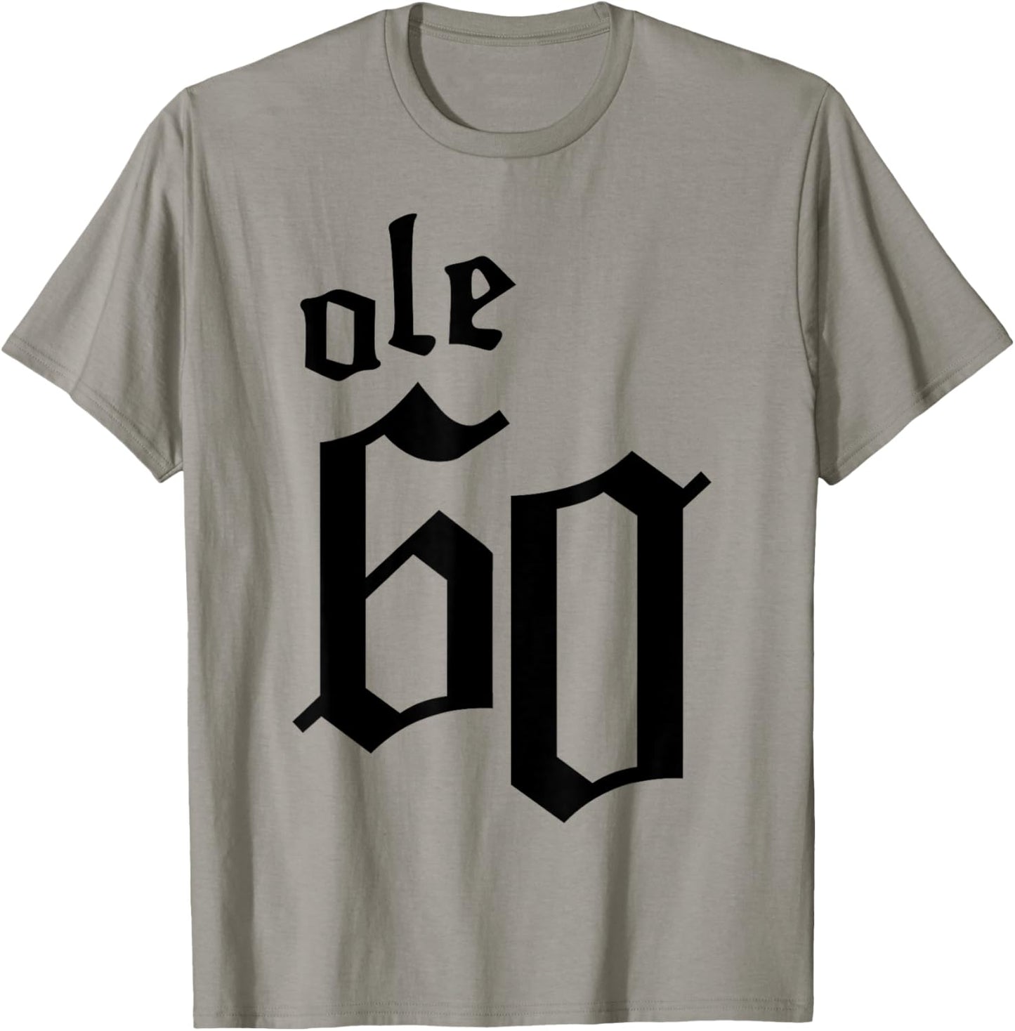 Ole 60 Old English Logo T-Shirt - T-Shirt | Sand