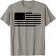 Redacted American Flag Censored USA Satire T-Shirt - T-Shirt | Sand
