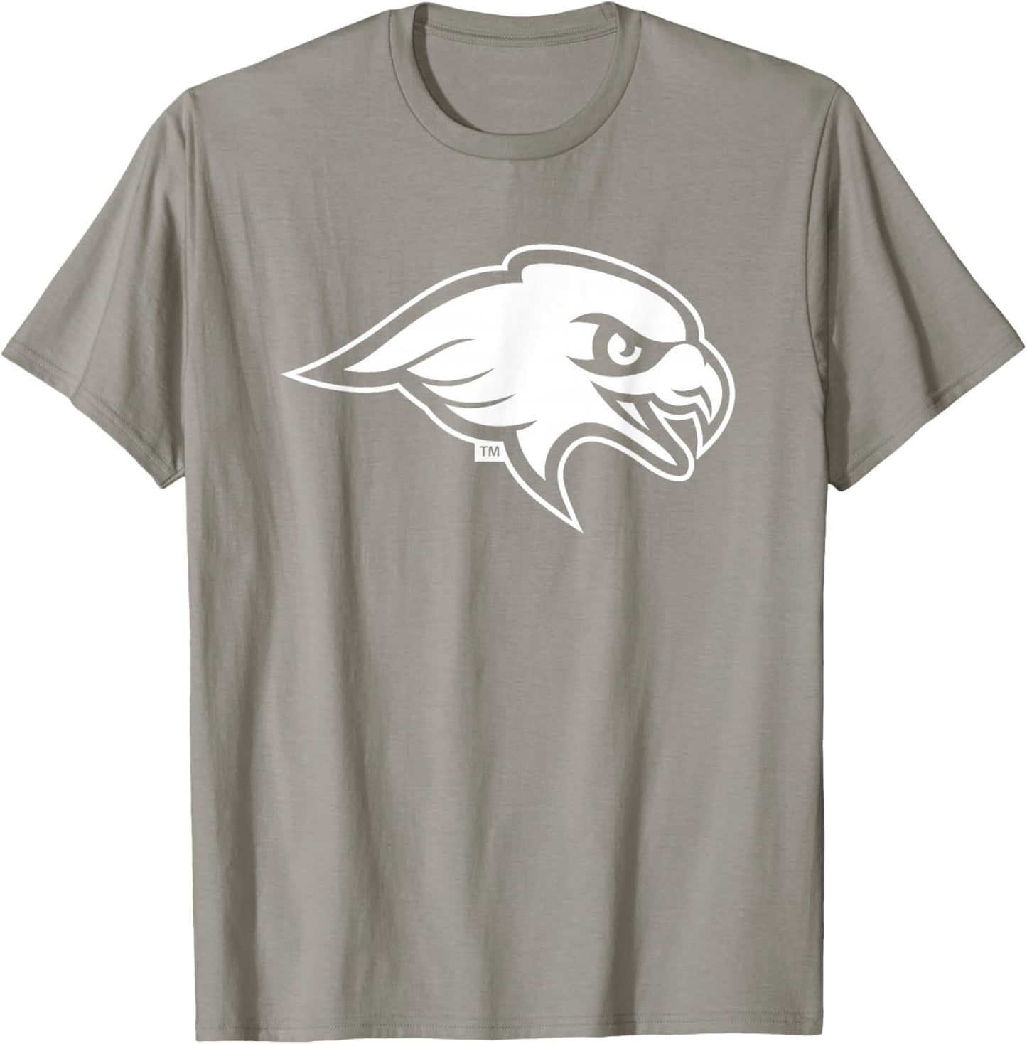 Montclair State University Red Hawks Mascot Head Logo T-Shirt - T-Shirt | Sand
