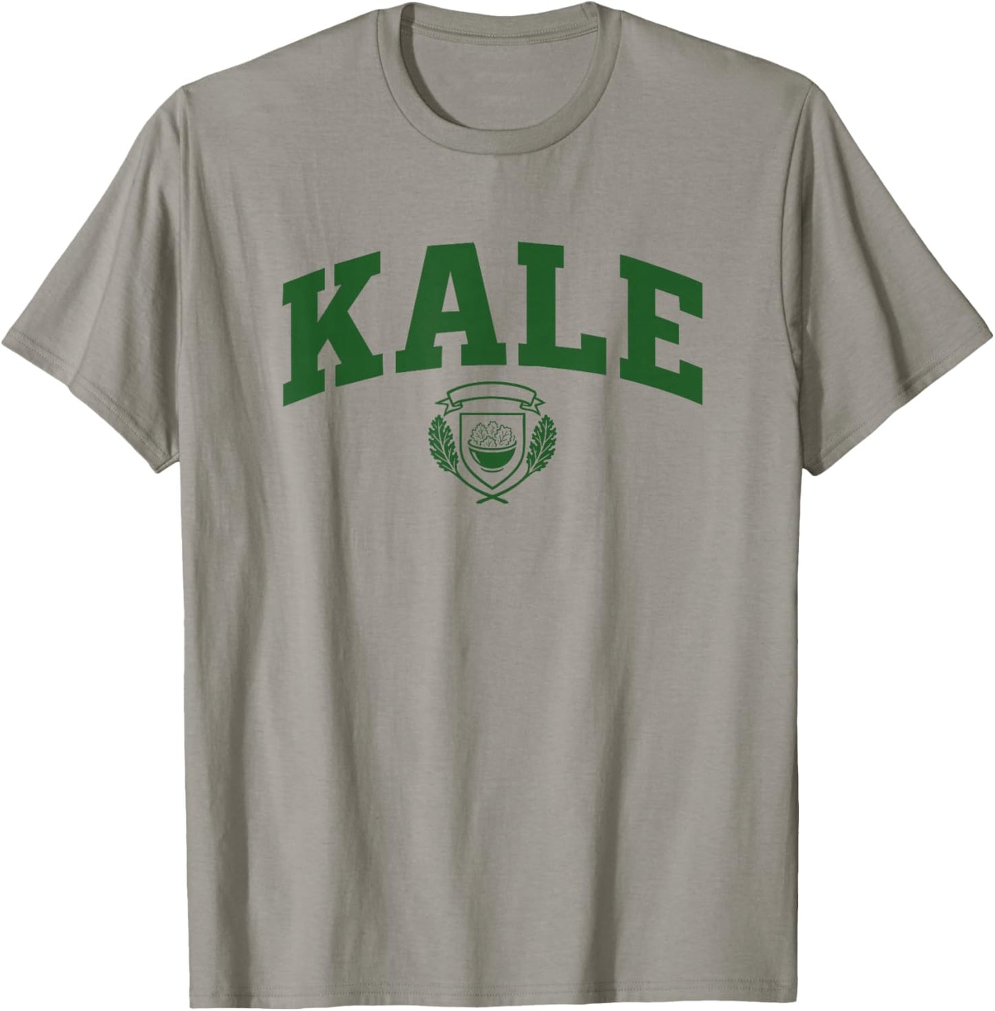 Funny Collegiate Kale T-Shirt - T-Shirt | Sand