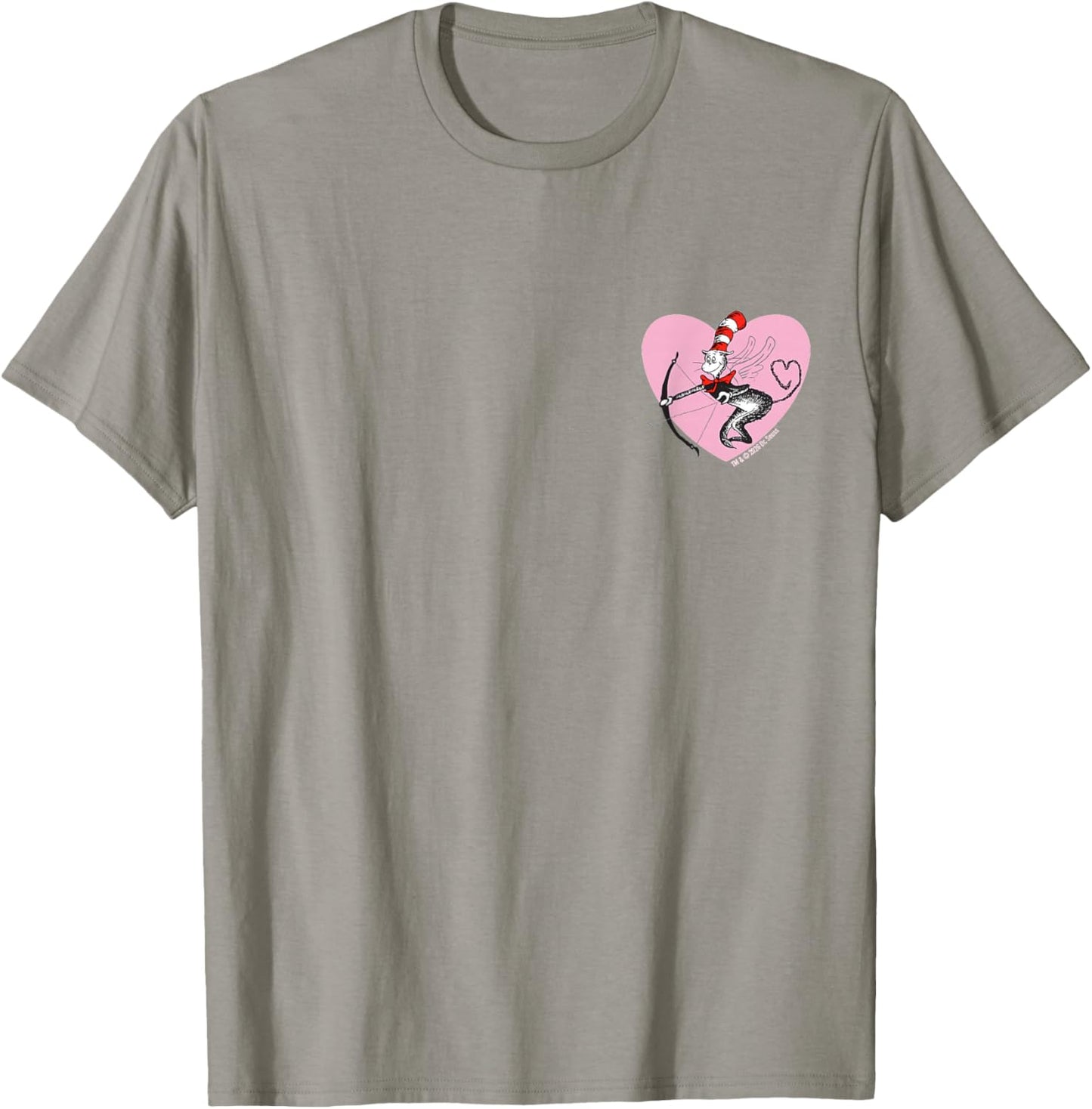 Dr. Seuss Cat in The Hat Love Officially Licensed T-Shirt - T-Shirt | Sand
