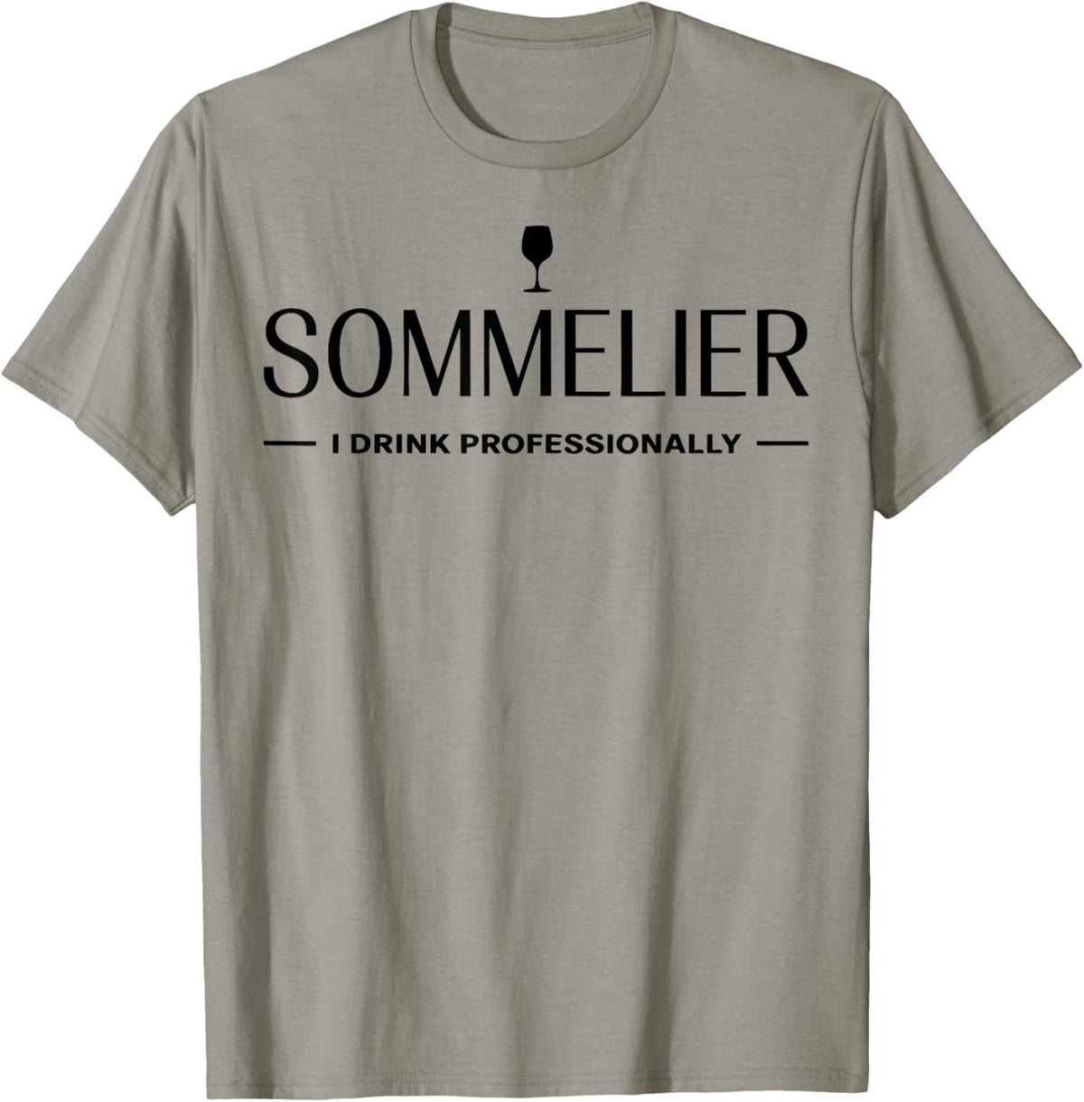 Funny Sommelier T-Shirt - T-Shirt | Sand