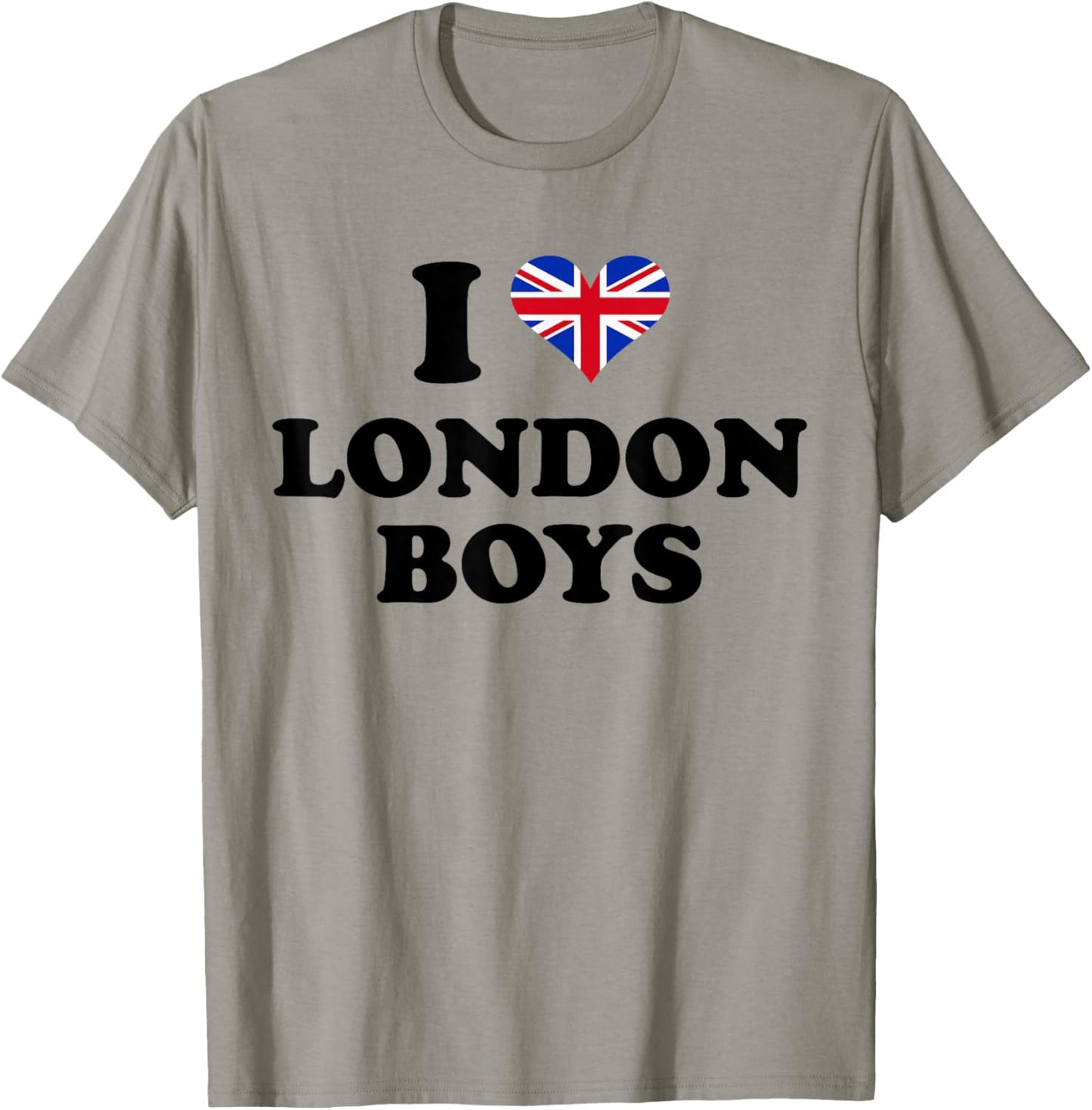 I Love London Boys Funny Y2K British UK T-Shirt - T-Shirt | Sand
