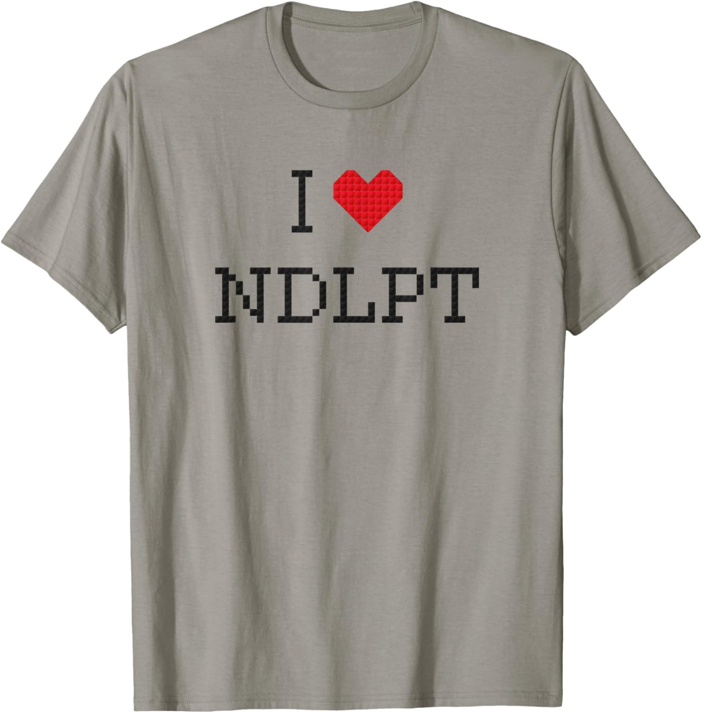 I Heart Love Needlepoint T-Shirt - T-Shirt | Sand