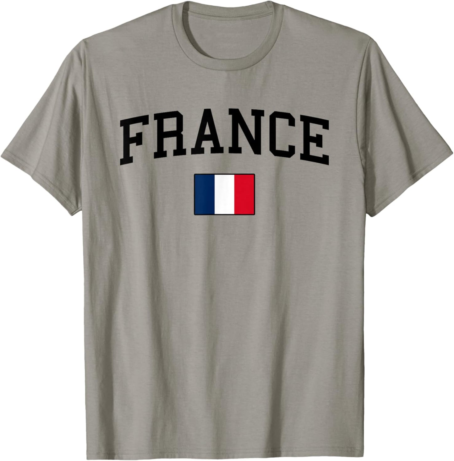 French Flag Men Women Kids France T-Shirt - T-Shirt | Sand