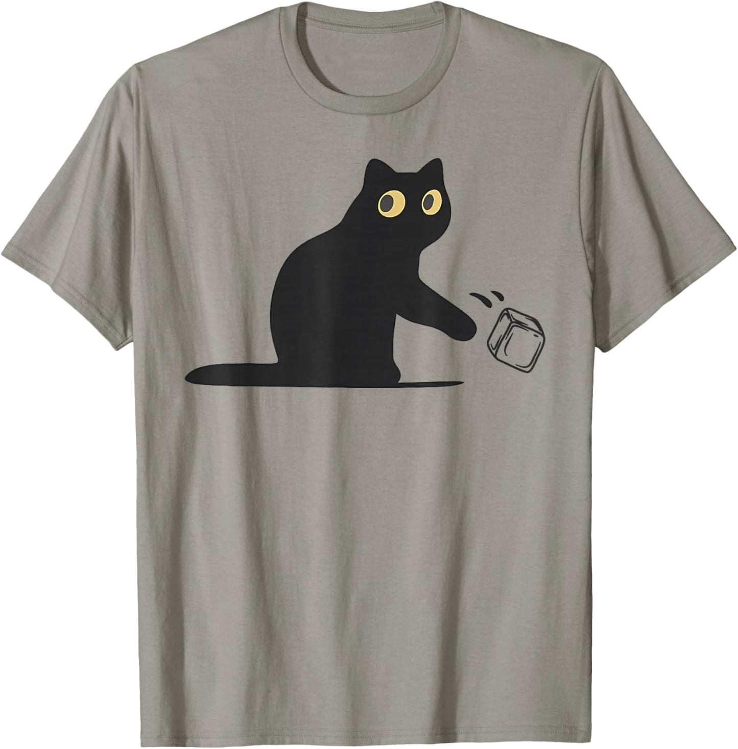 No Ice Please Funny Cat Meme Men Women T-Shirt - T-Shirt | Sand