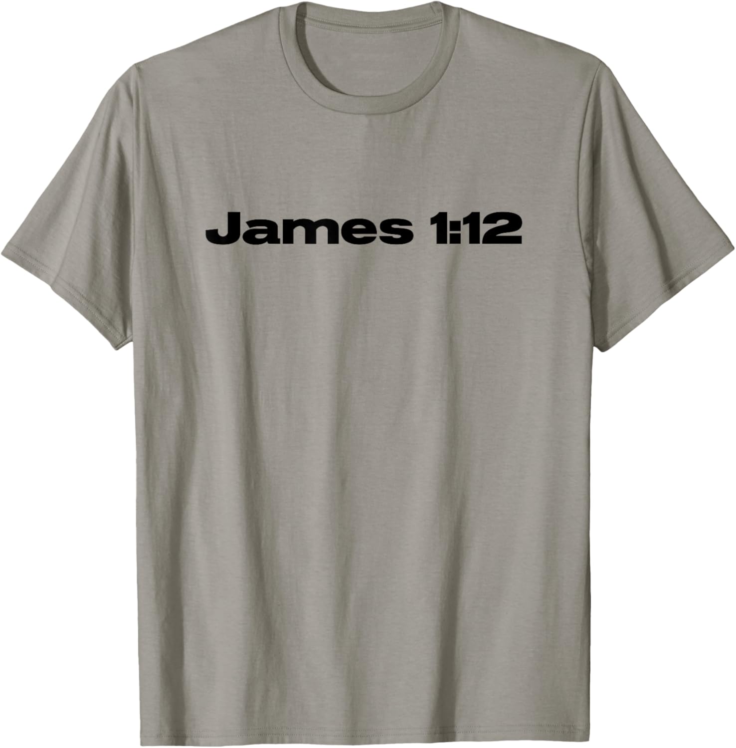 Christian Crown of Life James 1:12 to Those Who Love Him Blk T-Shirt - T-Shirt | Sand
