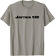 Christian Crown of Life James 1:12 to Those Who Love Him Blk T-Shirt - T-Shirt | Sand