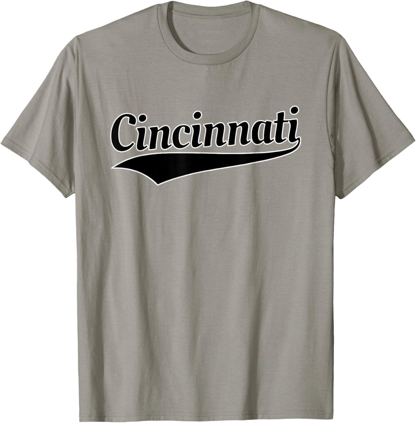 Cincinnati - Throwback Design - Classic T-Shirt - T-Shirt | Sand