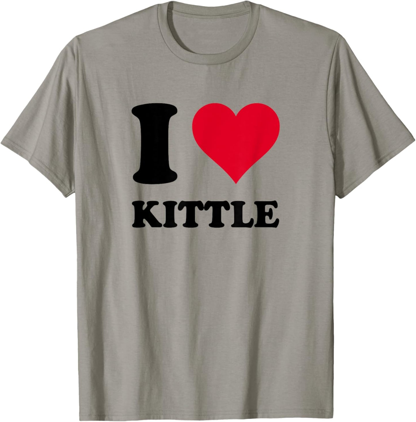 I Love Kittle T-Shirt - T-Shirt | Sand