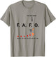 FAFO Funny You are Here FAFO Greenland American FAFO T-Shirt - T-Shirt | Sand