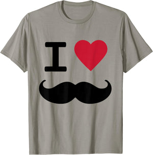 2000s Mustache T-Shirt - T-Shirt | Sand