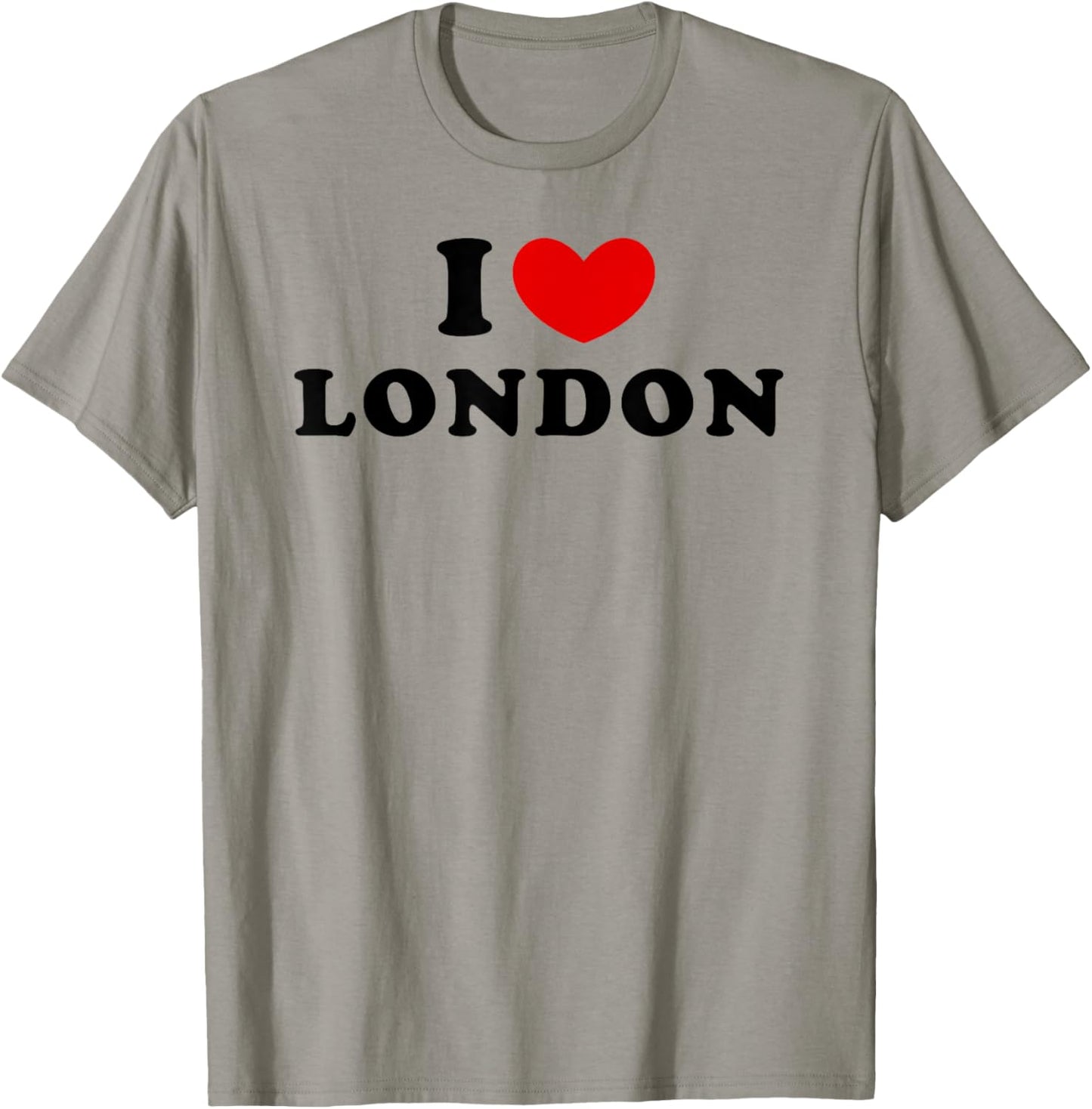 I Love London, I Heart London T-Shirt - T-Shirt | Sand
