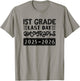 Last Day of School 1st Grade - Sign My Shirt First Graders T-Shirt - T-Shirt | Sand