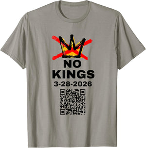 No Kings Day March 28 2026 No Kings in America T-Shirt - T-Shirt | Sand