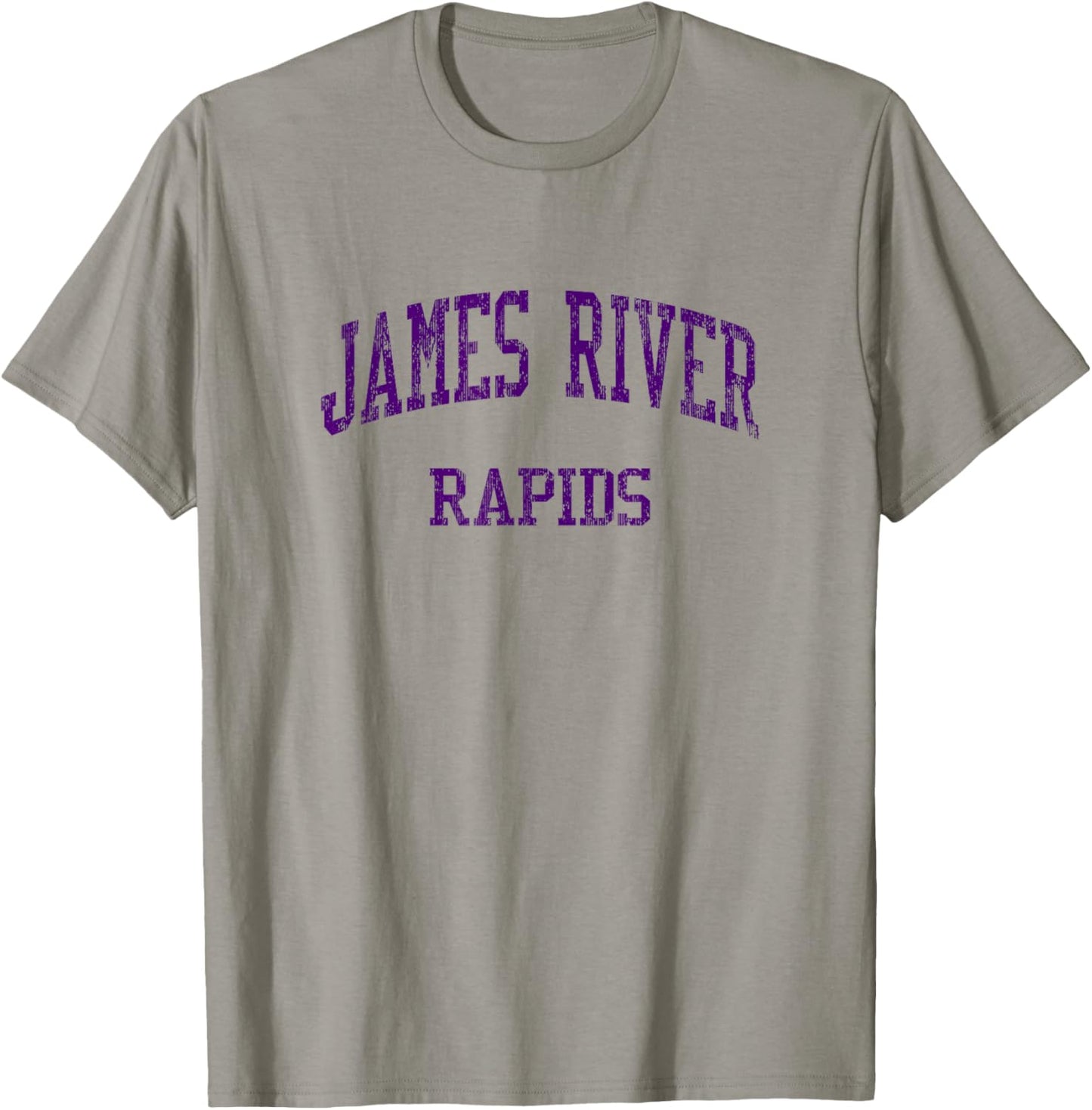 James River High School HS Midlothian VA Vintage Sports T-Shirt - T-Shirt | Sand