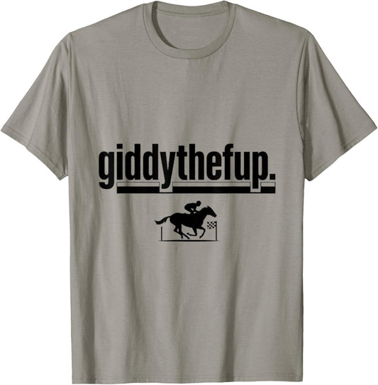 Giddythefup Funny Shirt T-Shirt - T-Shirt | Sand