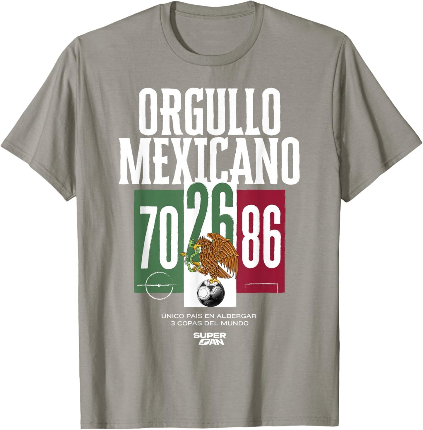 2026 Mexico Soccer Fan World Cup T-Shirt - T-Shirt | Sand