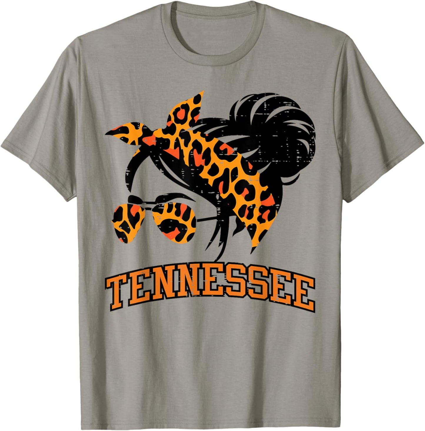 Tennessee Hairbun Women Girls Teen T-Shirt - T-Shirt | Sand