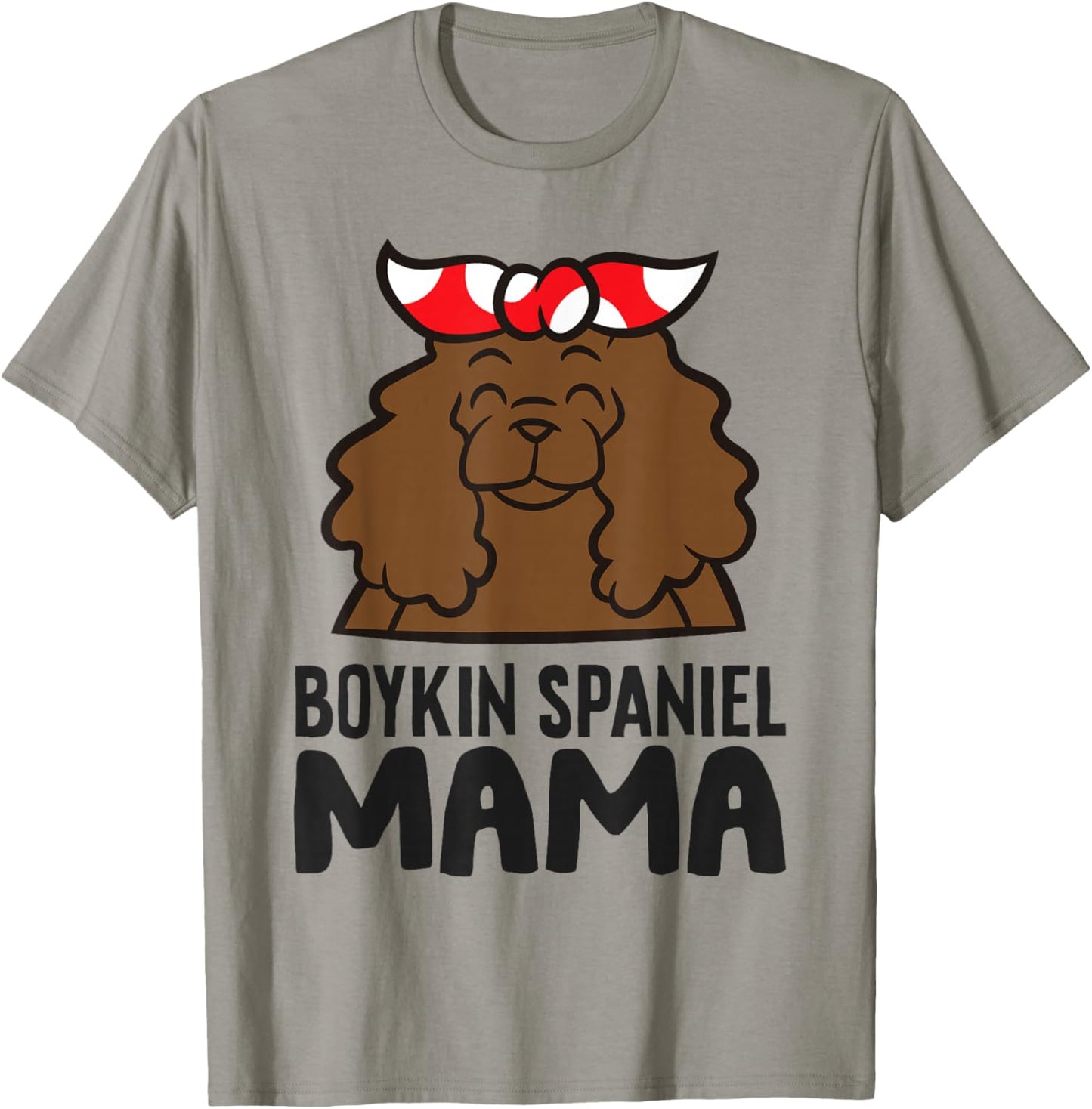 Boykin Spaniel Mama T-Shirt - T-Shirt | Sand